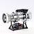 Teching 1/10 DM136 T-700 Turboshaft Engine Scaled Metal Model Kit DM136