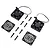 Losi 50mm Cooling Fan and Cover 4Pcs - Black LOS-3765