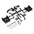 HPI Savage XS Shock Towers/Roll Bar Set 105312