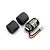 Tamiya Super Stock VZ 23T brushed RC motor with two black foam inserts on a white background.