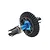 Tamiya front direct coupling set featuring a blue anodized aluminium shaft and black steel bevel gear with drive cups.
