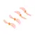 Four pink 45mm 2-blade propellers for RC drones arranged diagonally on a white background.
