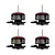 Four BetaFPV 0702 II 30000KV brushless motors arranged in a grid against a white background.