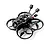 BetaFPV Pavo20 Pro II FPV drone featuring a black frame, propeller guards, and DJI O4 Air Unit, shown from a high-angle perspective.