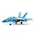 FMS RC Plane F/A-18 Hornet 64mm EDF 1.0m Jet PNP Basic with AS3X and SAFE Technology FMS151P