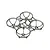 A clear grey BetaFPV Meteor65 Pro II drone frame showing the four circular propeller ducts and central mounting structure.