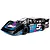 A 1/10 scale Losi 22S Dirt Late Model RC car in blue and black livery with number 5k on the side, isolated on a white background.
