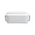 Front view of the white CaddxFPV Walksnail Avatar HD FPV Goggles L showing a clean, minimalist design with black side strap mounts.