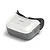 CaddxFPV Walksnail Ascent HD FPV goggles in white and grey, featuring a sleek design with ventilation ports and the CaddxFPV logo.