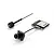 CaddxFPV Walksnail Avatar HD Mini 1S FPV camera and VTX module with antenna on a white background.
