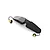 CaddxFPV Walksnail Patch Antenna for Avatar HD Goggles X, featuring a black angular housing with two gold-coloured antenna connectors on short cables.