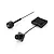 CaddxFPV Walksnail Avatar HD Nano V3 FPV camera and video transmitter unit with antenna on a white background.