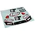 Losi 5IVE-T Grill, Lights & Logo Sticker and Decal Set LOSB8220