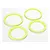 Losi Fluro Yellow Beadlock Set for 2 Wheels LOSB7037