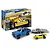 Revell 1/25 scale 1978 Chevy 4x4 pickup model kit with a trailer and yellow go-kart, shown with its product packaging box.