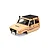 RGT 1/10 LC79 Land Commander Painted Clipless Body Shell - Yellow P86491-2