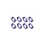 Eight RGT rubber shielded ball bearings arranged in two rows of four against a white background.