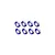 A set of eight RGT rubber shielded ball bearings arranged in two rows of four against a white background.