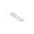 Two silver-coloured metal threaded rods for RC car steering or suspension linkages, isolated on a white background.
