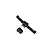 A black plastic RGT rear portal differential axle housing and matching cover on a white background.
