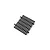 A black plastic RC roof rack accessory for RGT vehicles, shown from a top-down perspective against a white background.