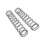 Axial 14x90mm Firm (Blue 3.01lbs/in) Springs 2Pcs AX30217