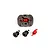 Rovan 8000RPM heavy duty RC clutch set including two clutch shoes, a red spring, two mounting bolts with washers, and an extra red spring.