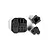 Axial AR44 black differential cover and two link mounts on a white background.