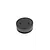 A black Rovan LT air filter assembly for RC engines, featuring a circular plastic cover with two retaining clips and a grey foam filter element.