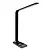 Yeah Racing black aluminium LED pit light with an integrated parts tray and touch controls on a white background.