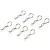HSP 1mm Silver Body Pins 8Pcs 82832