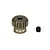 TLR aluminium pinion gear with a grub screw against a plain white background.