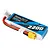 Gens Ace 11.1V 2200mAh 25C soft case LiPo battery with balance plug and XT60 connector against a white background.