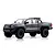 Grey FMS Toyota Tacoma 1/24 scale RC rock crawler studio product photo on a white background