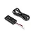 Spektrum USB-C LiPo battery charger with connected black and red wire and a coiled USB cable on a white background.
