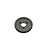 Kyosho 61T 1st Spur Gear pictured on a clean white background, showing the molded plastic teeth and mounting holes.
