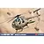 Box art for the Academy 1/35 MD 500 Defender helicopter model kit, showing an MD 500 helicopter flying over a desert landscape with tanks.