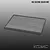 A grey CowRC 4x6 inch silicone solder mat featuring a honeycomb pattern, built-in ruler, and bull logo against a gradient background.