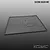 CowRC dark grey silicone solder mat featuring a bull logo, honeycomb texture, and a built-in ruler on a gradient background.