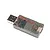 Spektrum wireless simulator USB dongle with a translucent smoky grey plastic casing on a white background.