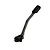 RC Maker front hood stiffener part featuring a black mount base, carbon fiber rod, and 3D printed tip against a white background.