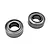 Two metal shielded RC Maker bearings displayed on a plain white background.