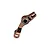 RC Maker Side 1 Long Rocker Arm in bronze anodized aluminum with a pre-installed ball bearing.