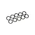 RC Maker Stainless Steel 6x8x0.2mm Shims 10Pcs RCM-SP-4139