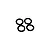 Four black nylon wheel hex washers displayed on a clean white background.