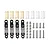 GPM Aluminium 26mm Adjustable Shocks 4Pcs in silver and black with extra springs and mounting hardware