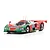 Kyosho Mini-Z MR-04 Mazda 787B No.55 RC car in green and orange Renown livery on a white background