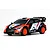 Studio product shot of the Carisma Hyundai i20N Rally1 RC rally car in 1/24 scale with official livery against a plain white background.