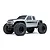 Axial SCX10 III Coyote 1/10 scale 4WD electric RC rock crawler in silver against a white background.