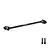 GPM Carbon Steel Rear Centre CVD Driveshaft in black with two matching grub screws against a plain white background.